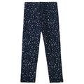 Thermoleggings mit Allover-Punkte-Print 116/122 normal - Marine Punkte