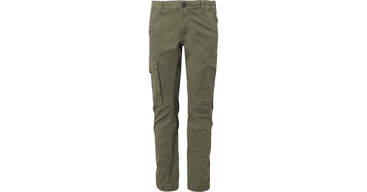 JPSTPAUL JJFLAKE AKM 542 OLIVE NOOS JNR 158 Slim Fit - Olive Night