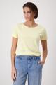 T-Shirt mit Strassschrift 36 - Mango Sorbet