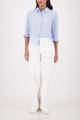 Bluse mit Hemdkragen 38 - Light Sky
