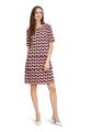 Stufenkleid 38 Gerade - Pink/dark Blue