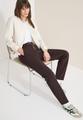 Hose in Unifarbe L/28 - Macchiato Brown
