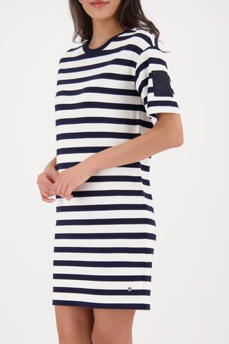 Sweatkleid mit Streifen 40 - Marine Ringel