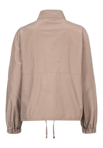 Leichtjacke SALTED TANGERINE mit Kordelzug am Saum 46 - Affogato