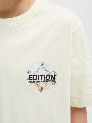 JCODYNAMIC DUST TEE SS CREW NECK JNR 176 Locker geschnitten - Sweet Corn