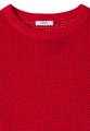 Kurzarm Pullover mit Struktur