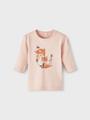 NBFOLIS LS TOP BOX 74 Normal geschnitten - Rose Smoke