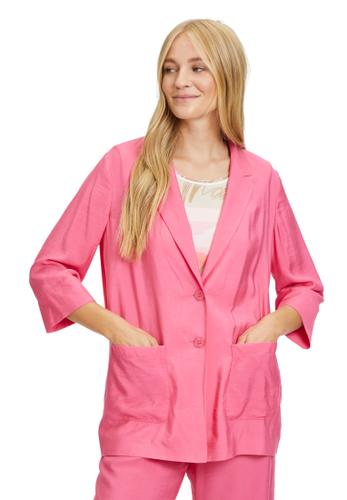 Sommerblazer 38 Lässig - Pink Flambé