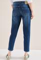 Mid Waist Slim Leg Jeans im Casual Fit 32/7/8 Hosen - Mid Blue Used Wash