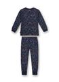 Schlafanzug lang 092 - Nordic Blue