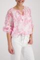 Bluse mit Blumenmuster 38 - French Rose Gemustert