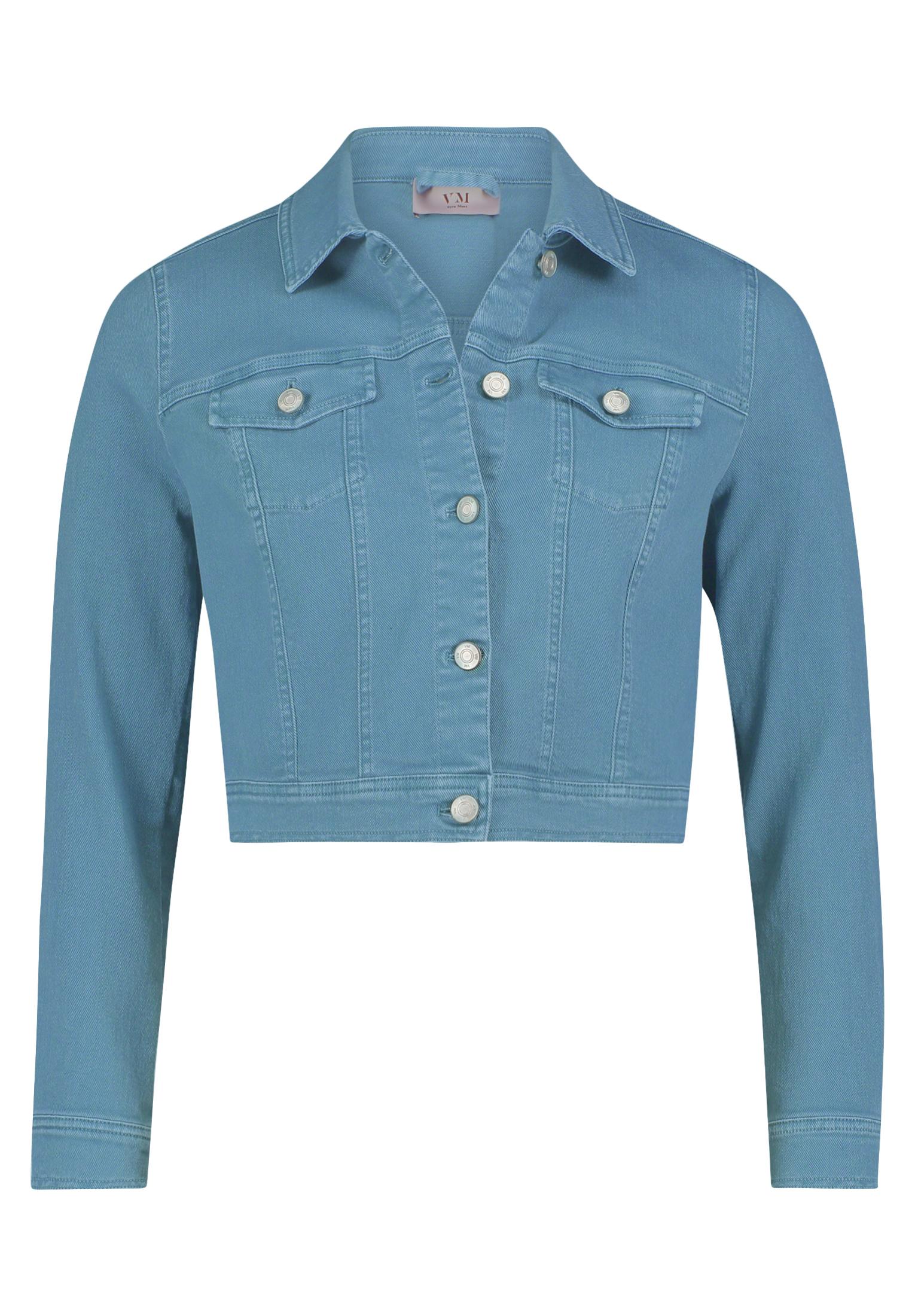 Jeansjacke 40 Figurnah - Smoky Teal