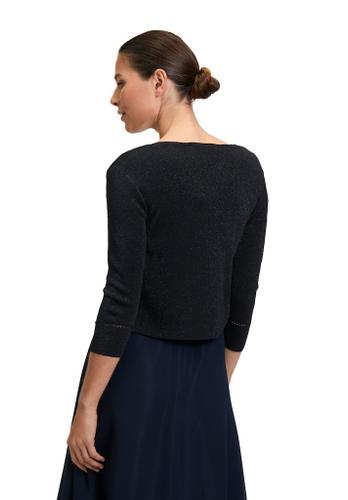 Strickbolero Blau S