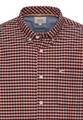 Langarm Hemd im Vichy-Karomuster 3XL Regular Fit - Brick Red