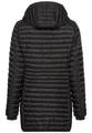 Steppjacke aus recyceltem Polyamid Schwarz 46
