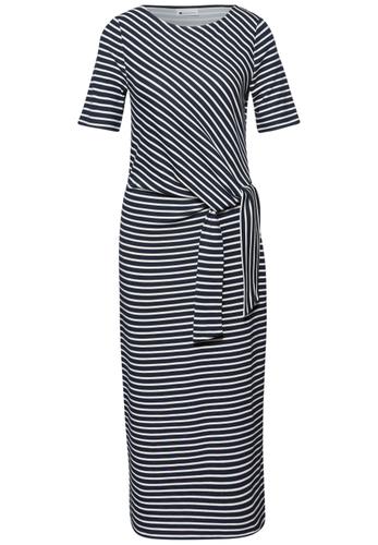 Midi-Kleid mit Knotendetail 34 - Shadowed Navy