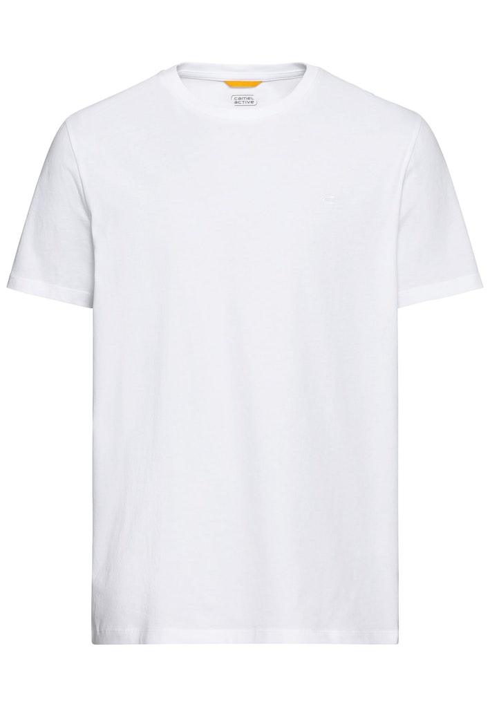 Basic T-Shirt aus nachhaltigem Organic Cotton Weiß M