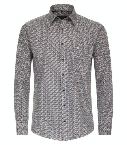 Freizeithemd XXL Casual Fit - Gelb