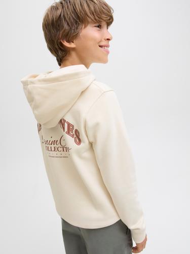 JJEBRANDES BACKP RELAXED SWEAT H SN JNR 164 Locker geschnitten - Antique White