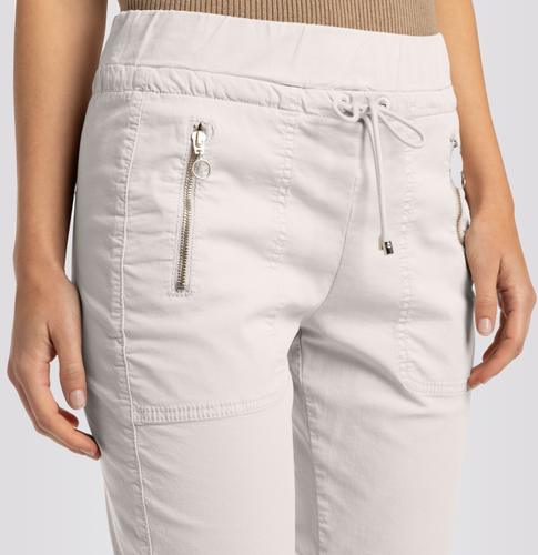 MAC JEANS - EASY active, Authentic stretch gabardine 42/OL - Beige