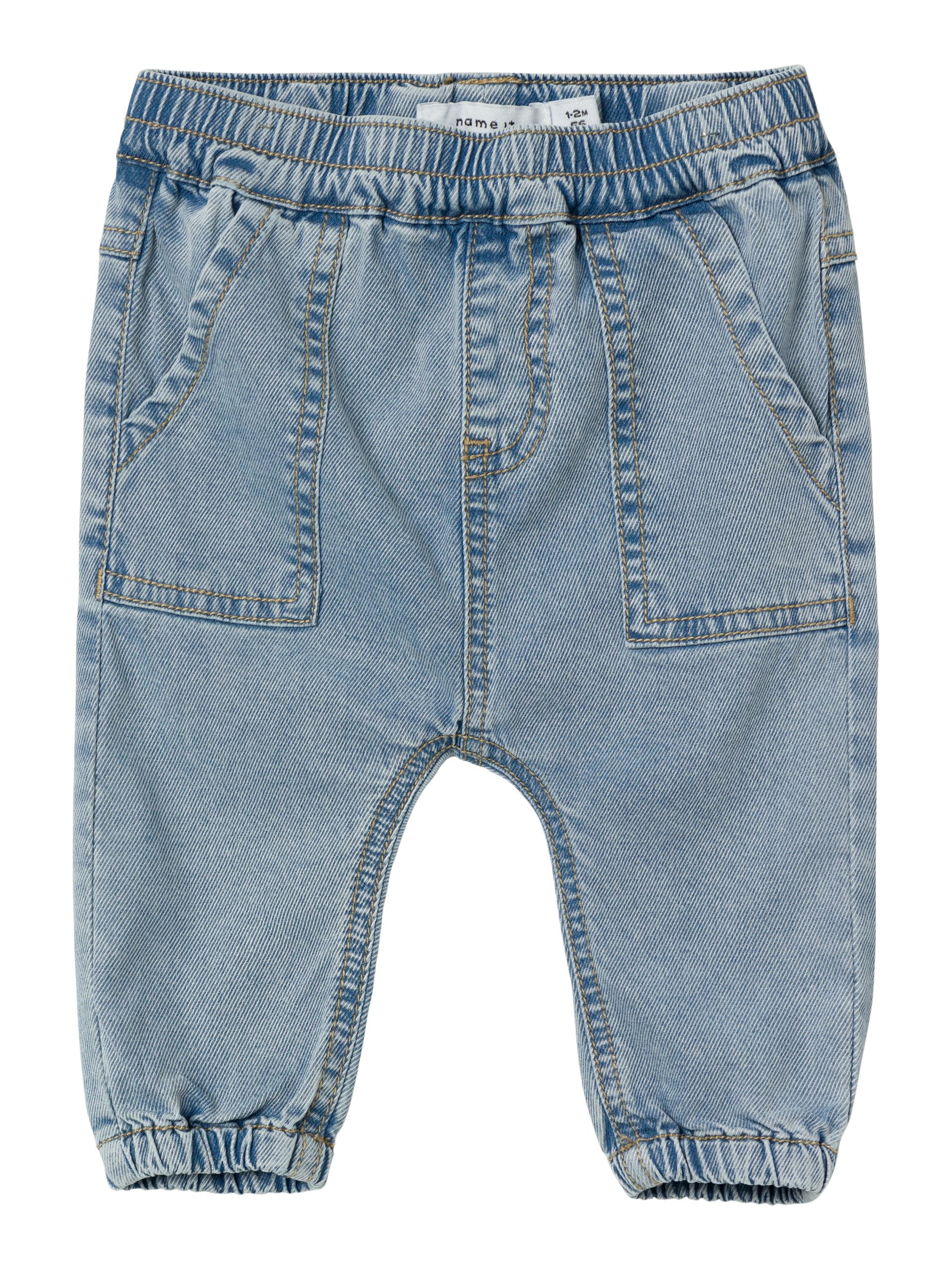 NBMBEN U-SHAPE R JEANS 8350-YB F 56 Übergroß - Light Blue Denim
