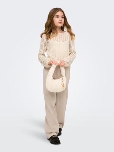KOGNOLA WA LIFE L/S PULLOVER KNT 134/140 Locker geschnitten - Ecru