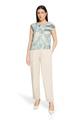 Blusenshirt 38 Figurumspielend - Mint/Green