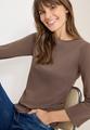 Basic Shirt in Unifarbe