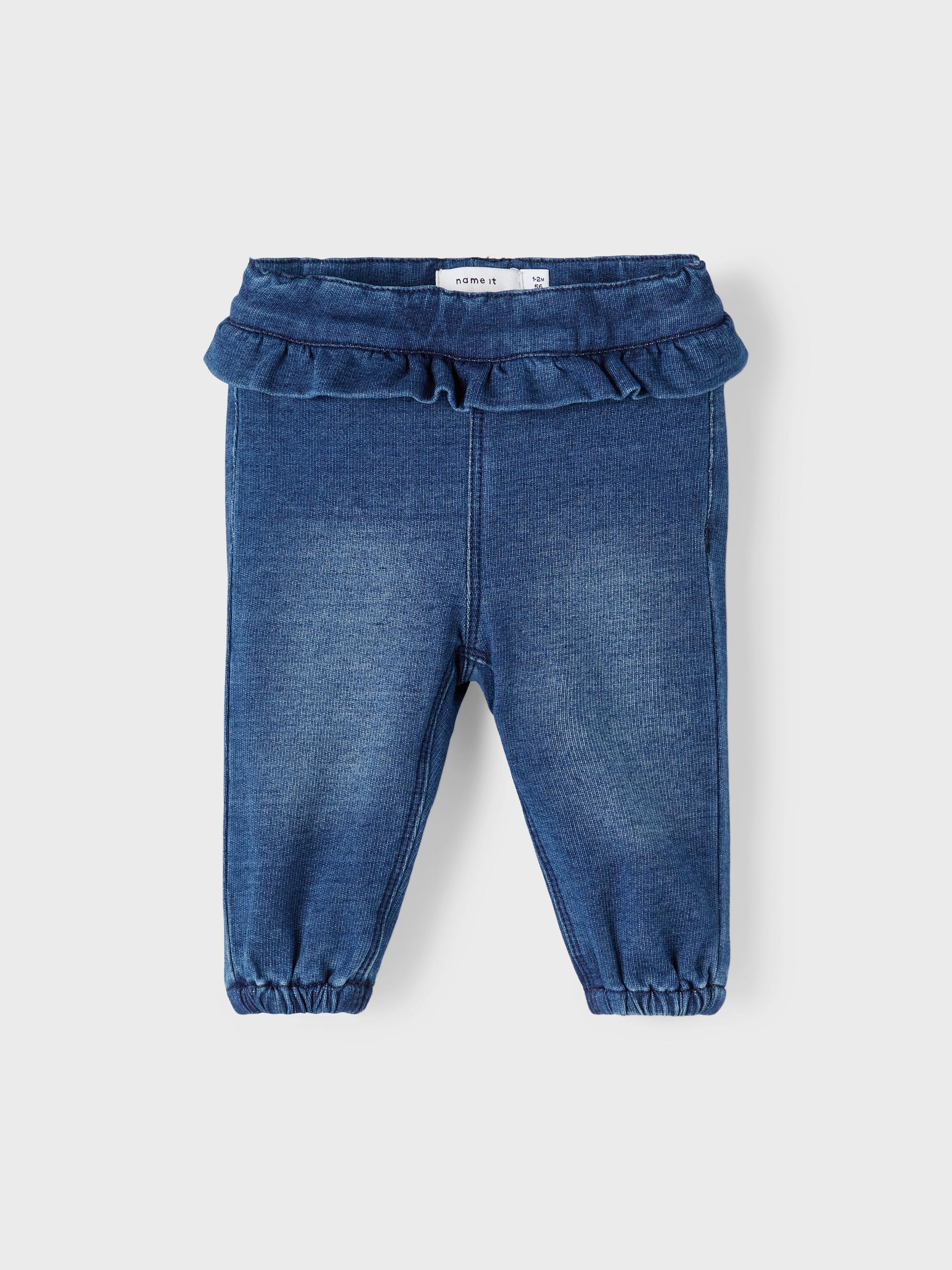 NBFBELLA SHAPED R SWE JEANS 1210-BO NOOS 56 Baggy Fit - Dark Blue Denim