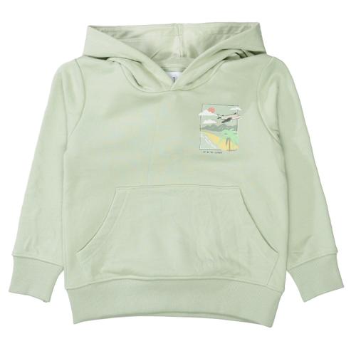 Kn.-Hoodie 104/110 - Light Mint