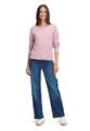 Strickpullover 44 Gerade - Rose Melange