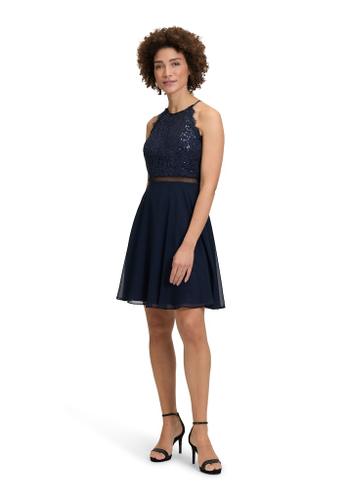 Cocktailkleid Blau 32