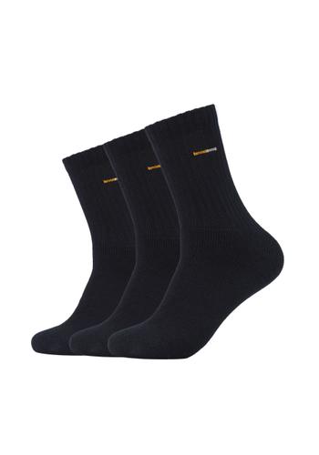 Basic Sportsocke, 3 Paar - Schwarz / 47/49