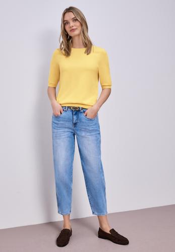 Pullover in Unifarbe