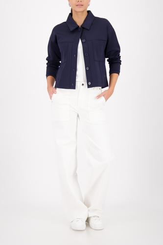 Sweatjacke mit großen Taschen