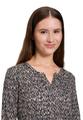 Blusenshirt M Lässig - Black-nature