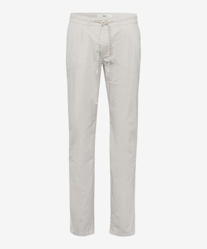 Style Fabio Uk 32/30 Flatfronthose, Gepflegte Hose, Modern Fit, Normale Leibhöhe, Schlanke Silhouette - Sand