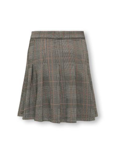 KOGFINE PLEAT SKIRT JRS 140 - Seal Brown