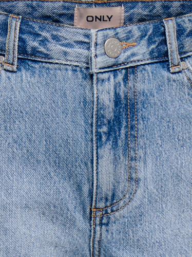 KOGSONNY HW WIDE DNM SHORTS NOOS 152 Normal geschnitten - Light Blue Denim