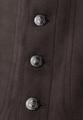 Veloursrock mit Knöpfen 42 - Deep Roast Brown
