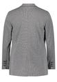 Longblazer 42 Leicht tailliert - Grau/schwarz
