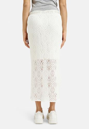 Crochet Skirt XS - Cream White