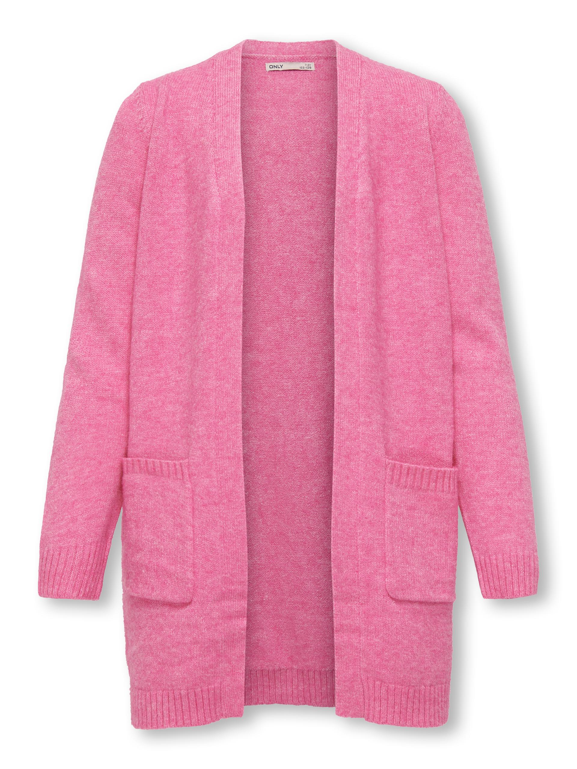 KOGLESLY L/S OPEN CARDIGAN KNT NOOS 158/164 Normal geschnitten - Carmine Rose
