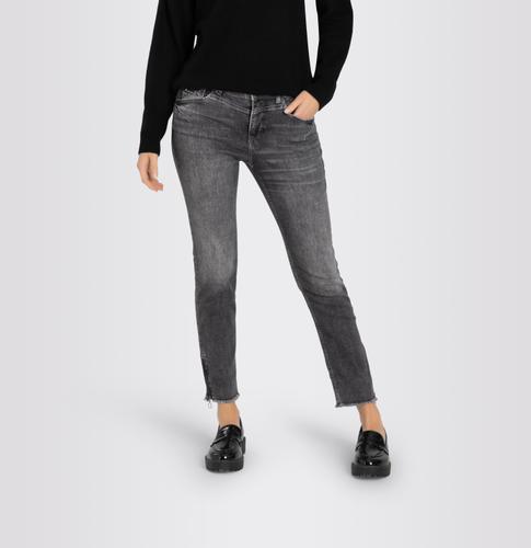 MAC JEANS - RICH SLIM chic, Light authentic denim 38/28 - Grau