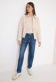 Wide Leg Patch Pocket Jeans 34/30 - Mid Blue Used Wash