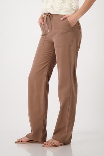 Wide Leg Schlupfhose 40 - Mocca
