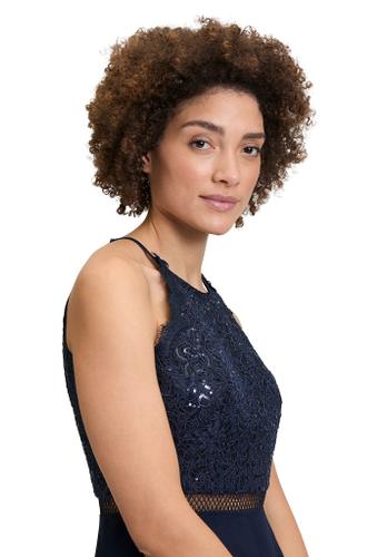 Cocktailkleid Blau 32