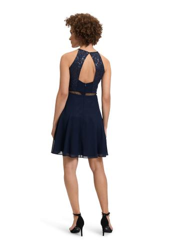 Cocktailkleid Blau 32