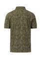 Polo Jersey AOP,  Washed L Casual Fit - Dusty Olive