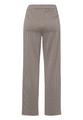 Wide Leg Pants CARAMEL CHIC im modischen Minimal-Dessin 44 - Schwarz/toffee/ecru